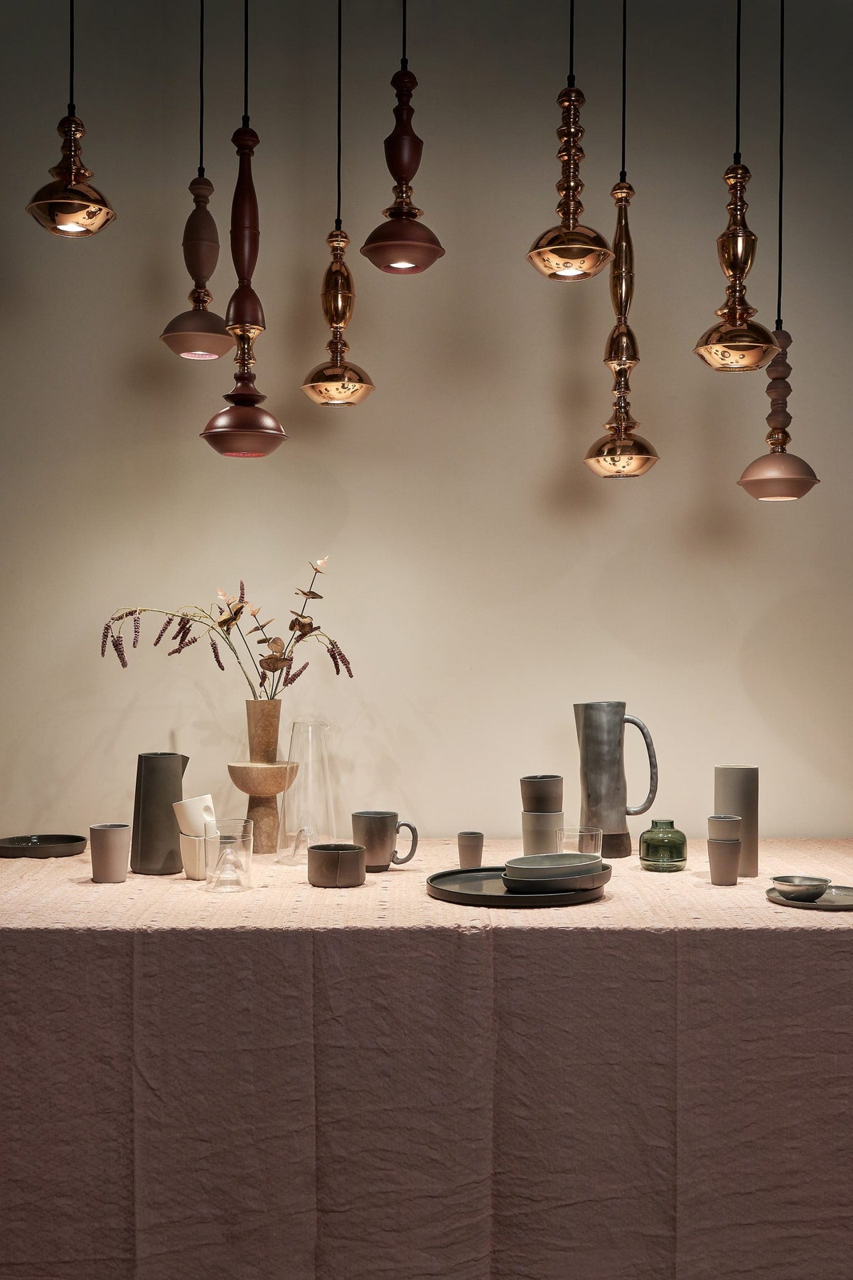Meaningful Matter tableware styled in an interior by Isabelle Croon
