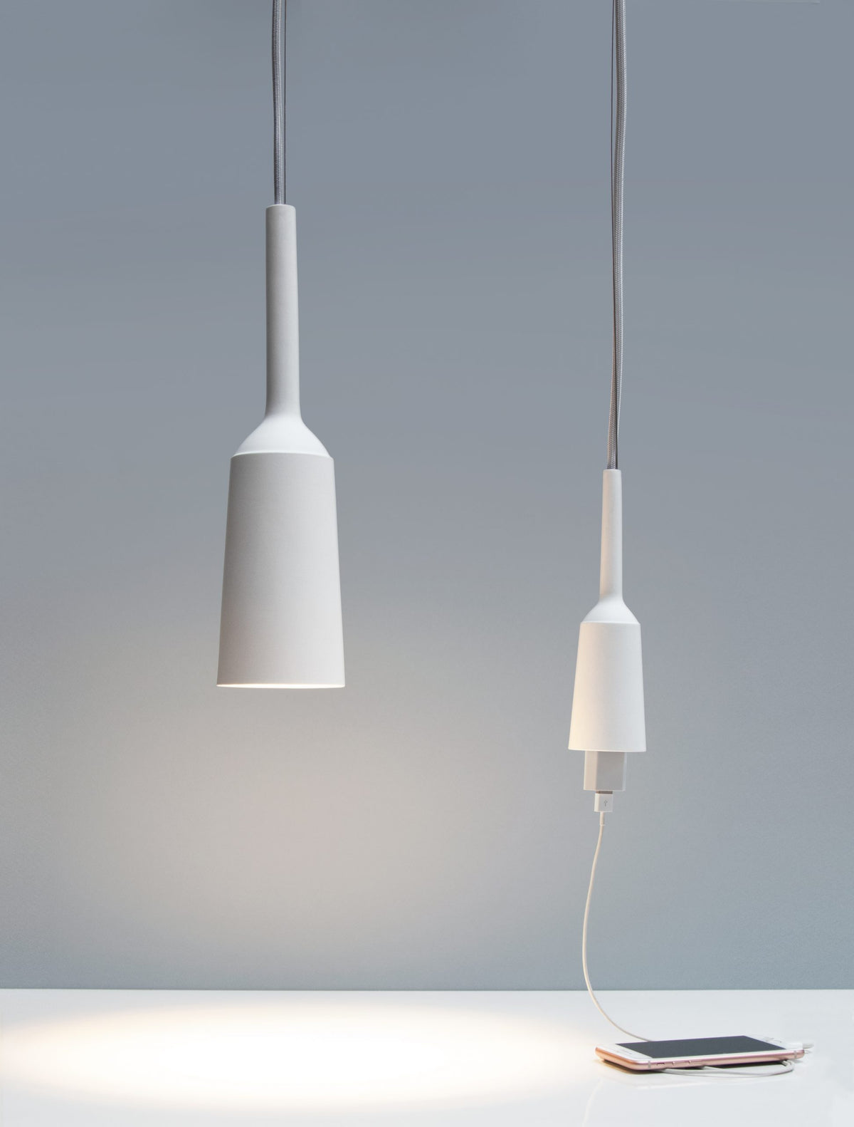 Lamp&Socket Classic — lamp — Pendant Lamp / White Speckle